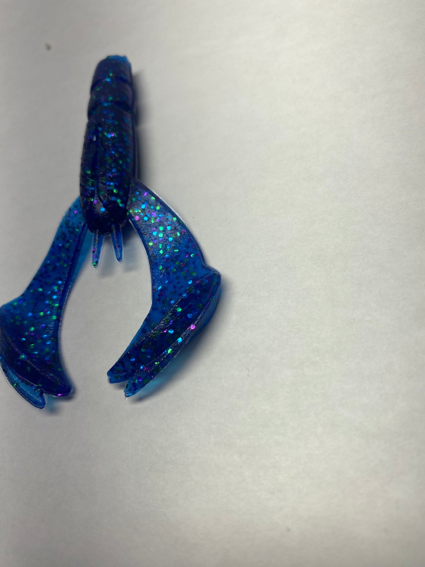 Comes with its 6 Boom Craws in the color Midnight Blue